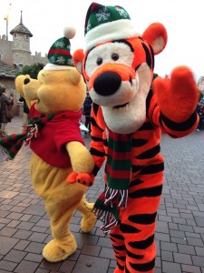 Tigger and Pooh in the Christmas mood